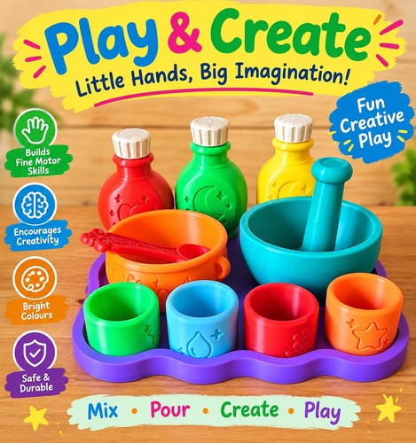 Kids potion making sensory - kids,