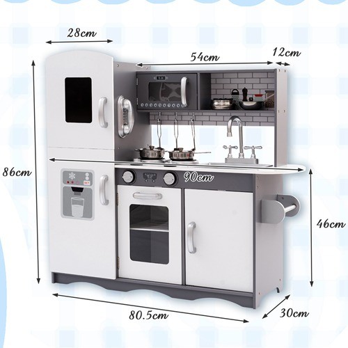Toy role play kitchen wooden - play,