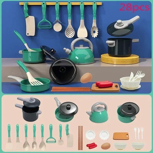 28pcs kids play kitchen toy - 28pcs,