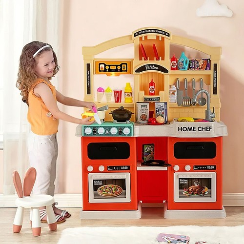Kids play kitchen pretend - kitchen,