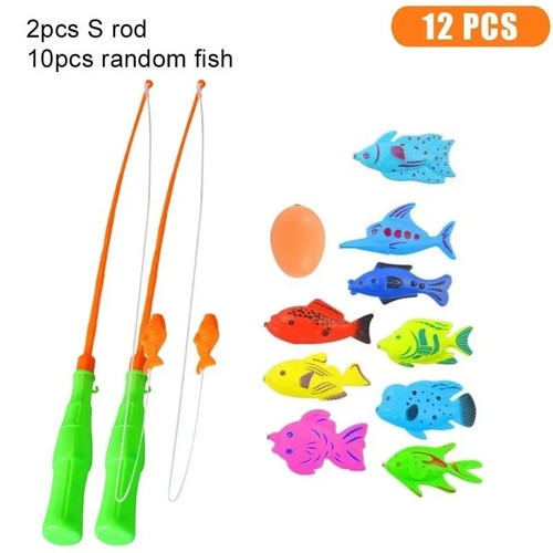 12pcs kids magnetic fishing - magnetic,