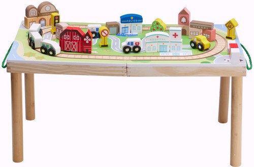 Kids train table - kids, play