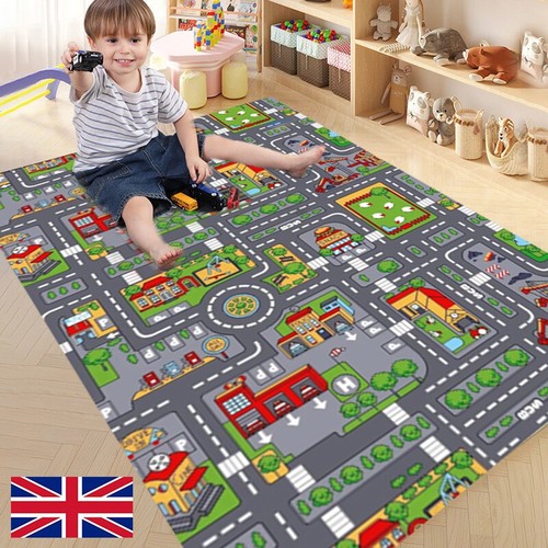 Children village play mat - mat, kids