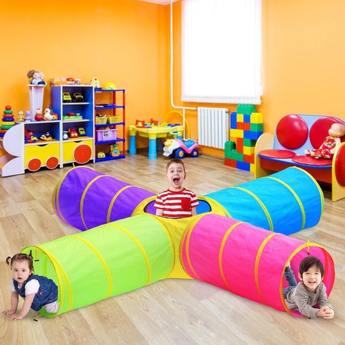 Kids play tunnels indoor - kids,