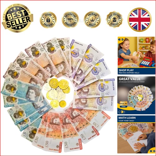Realistic kids play money - money,