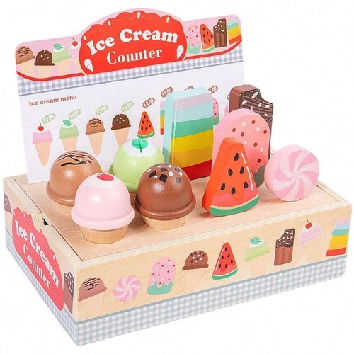 Wooden ice cream - ice, with