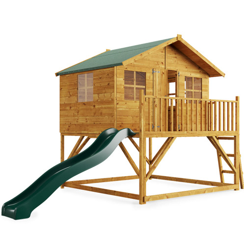 Wooden playhouse kids play - playhouse,