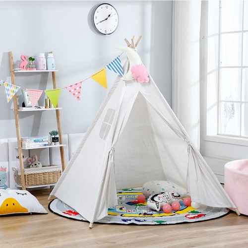 Large fabric kids teepee - large,