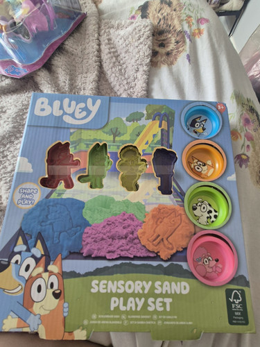 Bluey sensory sand kids - kids, play