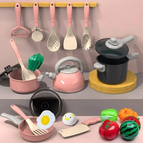 28pcs kids play kitchen - play,