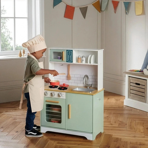 Wooden corner play - corner, kitchen