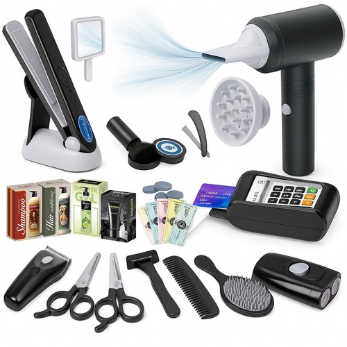 Kids hairdressing set pcs - hairdressing, 40