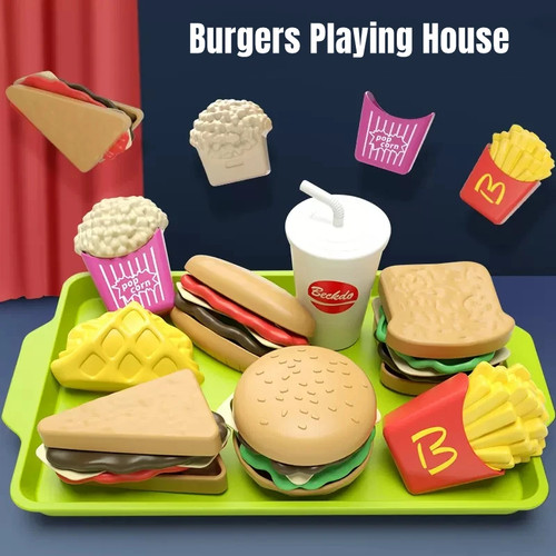 Food toy play - food, set