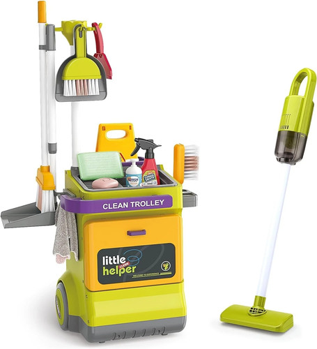 Kids cleaning trolley set - cleaning,