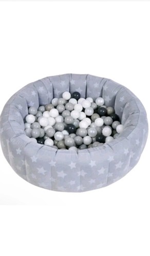 Velvet soft baby ball pit - baby,