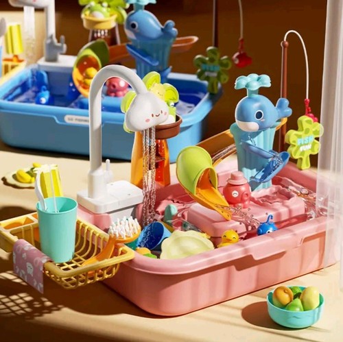Kitchen sink fishing - fishing, set