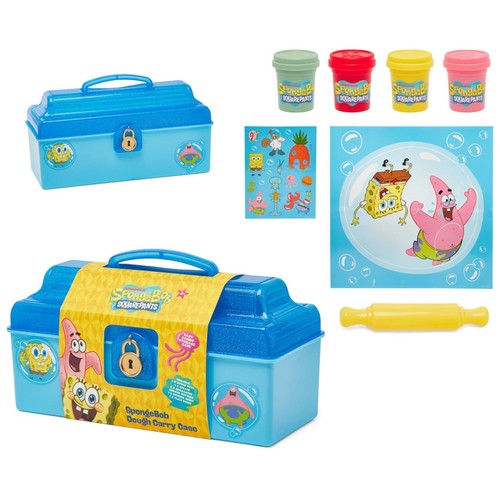 Spongebob dough carry case - spongebob,