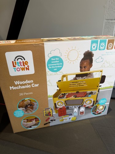 Aldi little town wooden - little,