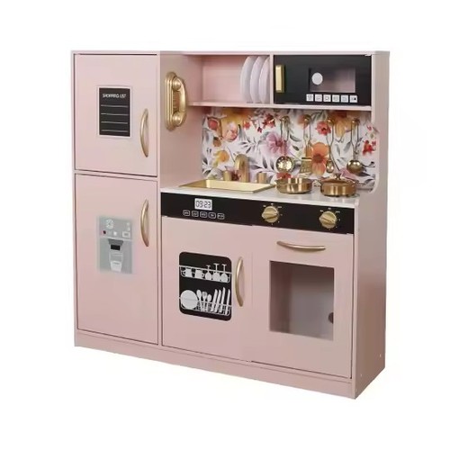 Wooden kids play - play, kitchen