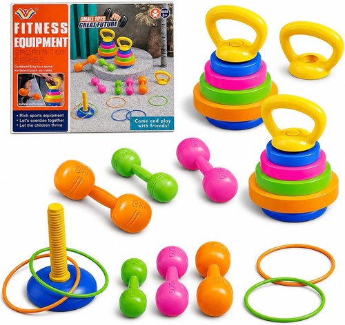 Kids weight set workout - set,