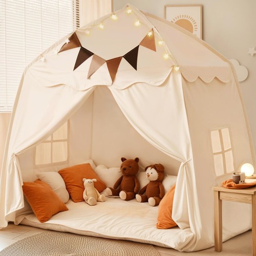 Large kids play tent - play, flags